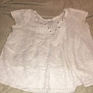 Graze and grommet shirt